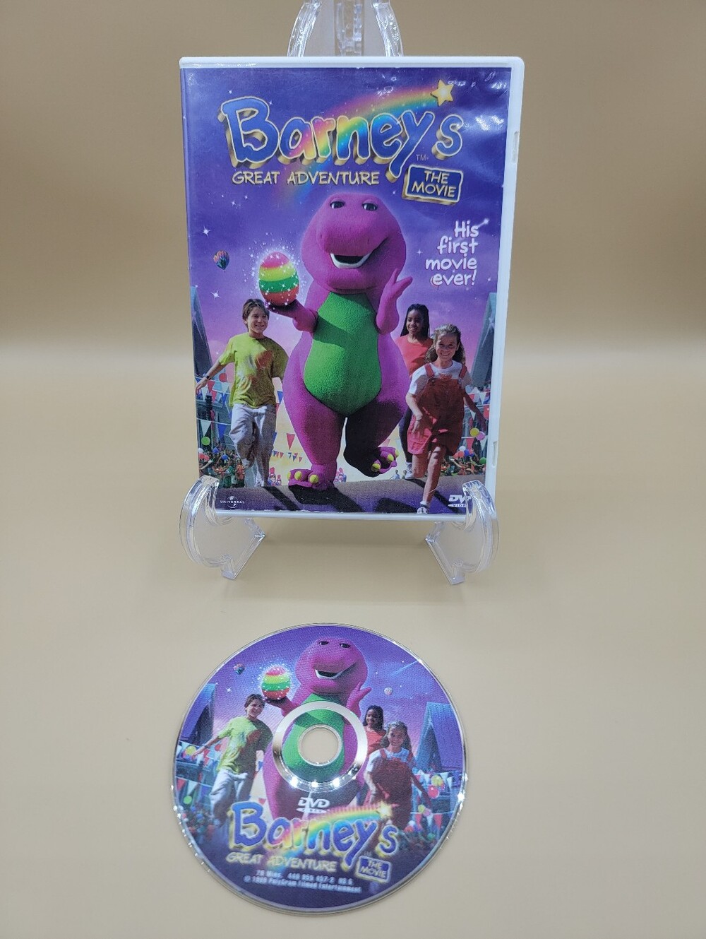 Barneys New York's Great Adventure The Movie DVD - Purple & Green Kids Movie